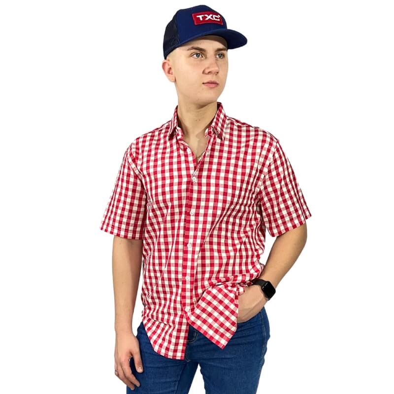 camisa_masculina_xadrez_manga_curta_vermelha_7795711696828 (4)